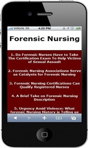 Forensic Nursing截图4