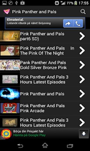 Movies of Pink Panther截图4