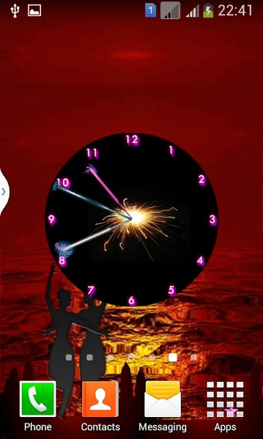 Sparks Analog Diwali Clock截图8