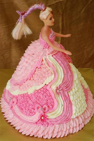 芭比娃娃蛋糕装饰 Barbie Cake Decoration截图3