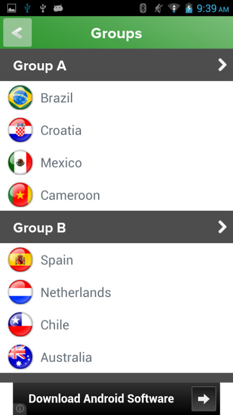 Football WorldCup Twenty14 Brazil截图3