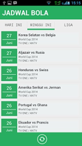 Jadwal Bola截图2