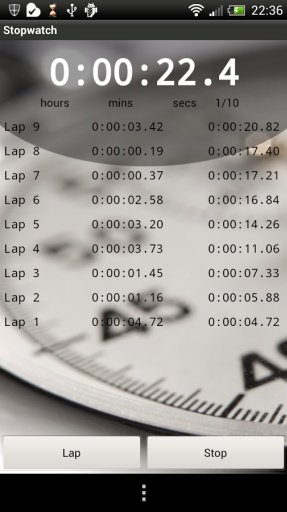 Stopwatch &amp; Countdown Timer截图2