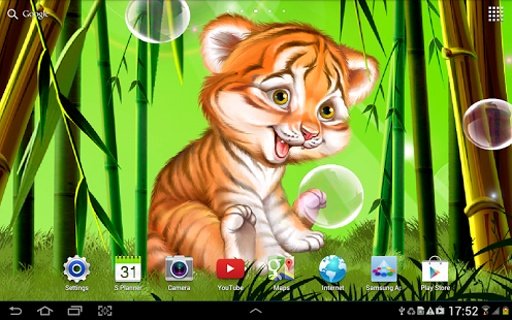 Cute Tiger Cub Wallpaper截图3