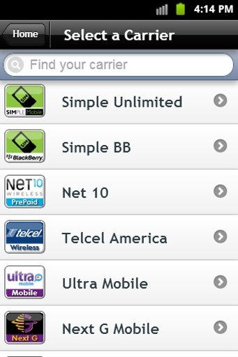 AT&amp;T Go Phone截图7