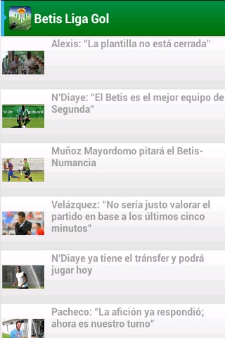 Betis Liga Gol截图2