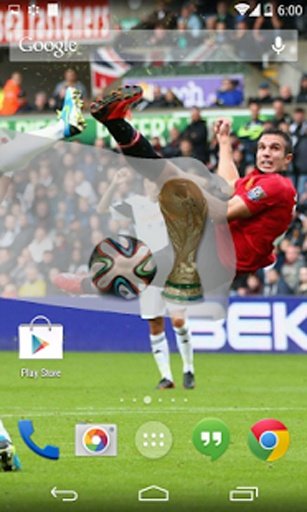 3D Football Live Wallpaper截图7