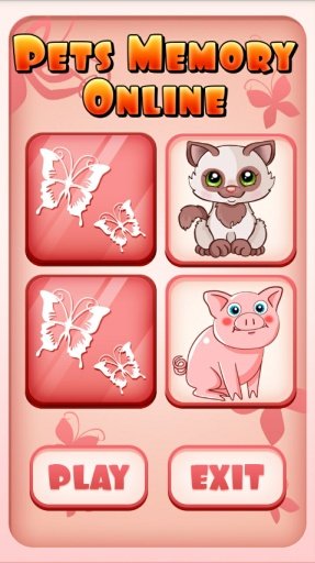 Pets Memory Online截图5