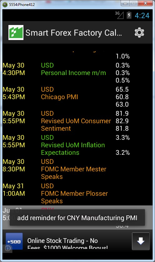 Smart Forex Factory Calendar截图7