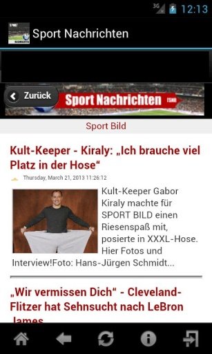 Sport Nachrichten截图3