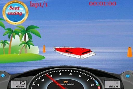 Boat Racing 2D截图1