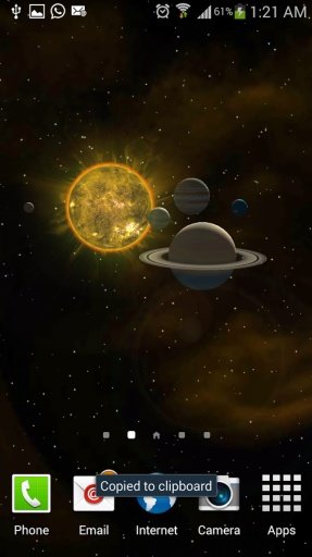 Galaxy Planets Solar System Lt截图4