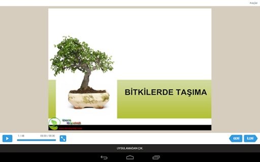 Bitkilerde Taşıma截图6