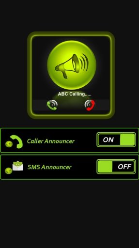 Caller Name Speaker :Announcer截图2