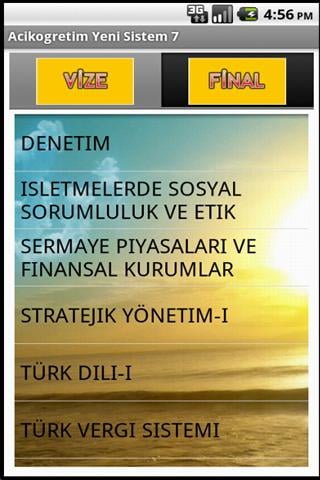 A&ccedil;ık&ouml;ğretim Yeni Sistem 7截图4