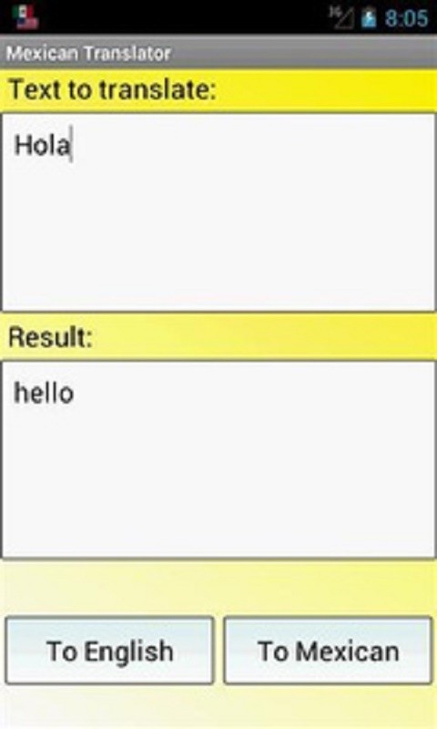Mexican Translator截图2