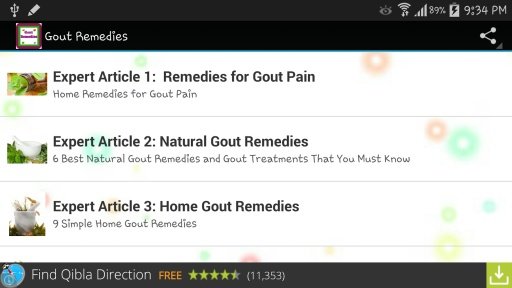 Gout Remedies - Natural截图5