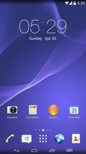 Sony Xperia Z2 Theme Apex Nova截图1