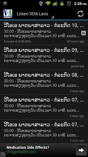 VOA Laos Radio截图3