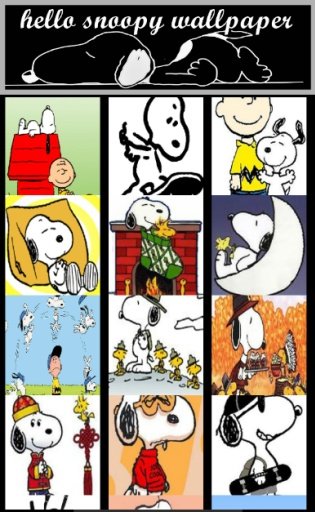 Hello Snoopy Wallpaper截图6