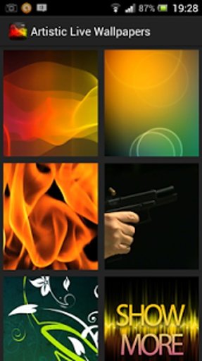 Artistic Live Wallpapers截图2