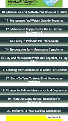 Menopause截图4