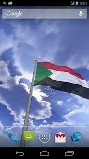 Real Sudan Flag Live Wallpaper截图7