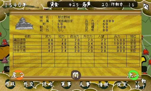 戦国の雄2 通常版截图5