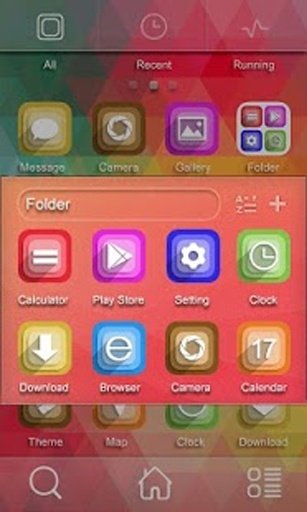 Brilliant Color GO Theme截图1