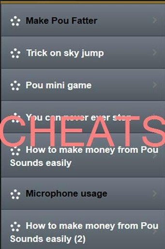 Cheats For Pou截图5