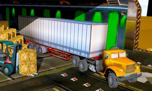 3D Truck Trailer Driving截图3