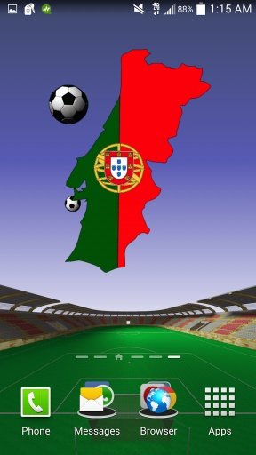 Portugal Football Wallpaper截图3