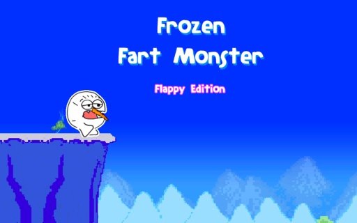 Frozen Fart Monster - flappy截图2