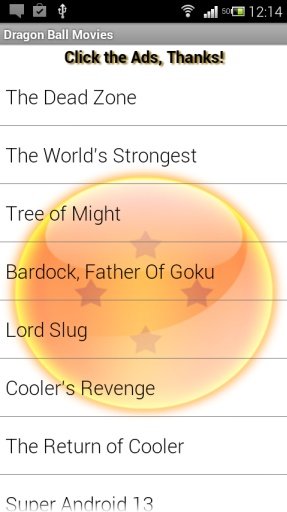 Dragon Ball Movies截图4