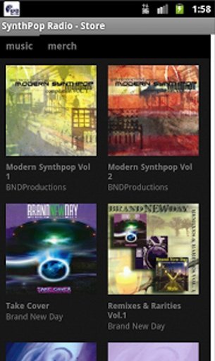 SynthPop Radio截图2