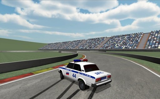 Taz Lada Russian Police Drift截图8