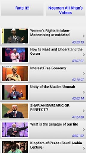 Dr. Zakir Naik's Videos截图1