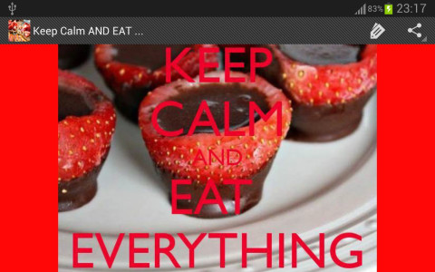 Keep Calm AND EAT ...截图11