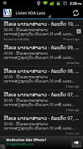 VOA Laos Radio截图2