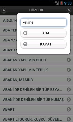 Bulmaca S&ouml;zl&uuml;ğ&uuml;截图3