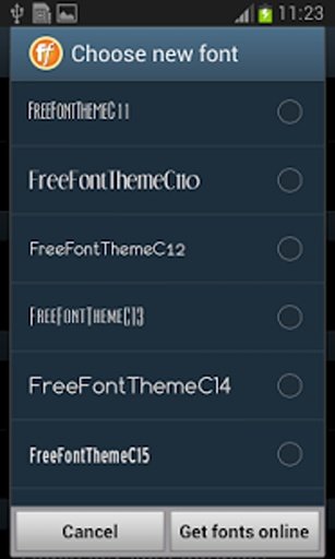 Clean Font Style截图3