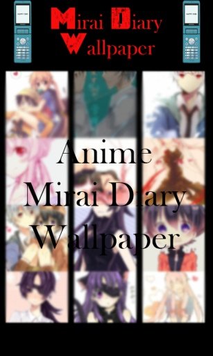 Mirai Diary Anime Wallpaper截图2