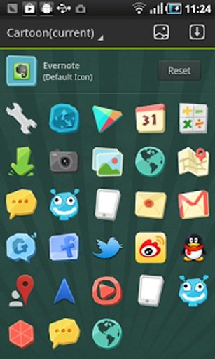 Cartoon GO Launcher EX Theme截图5