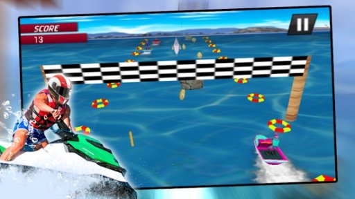 Water Boat Racing 3D截图1