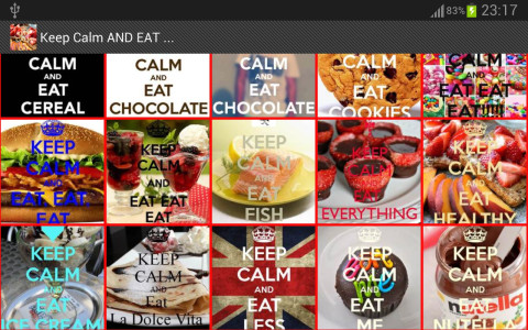 Keep Calm AND EAT ...截图4