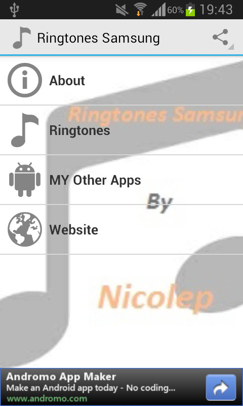 Ringtones Samsung截图3