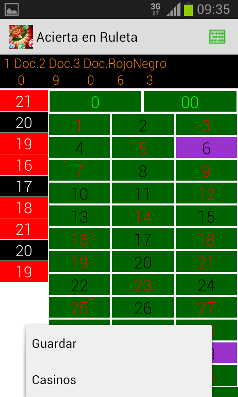 Acierta en Ruleta PRO截图2