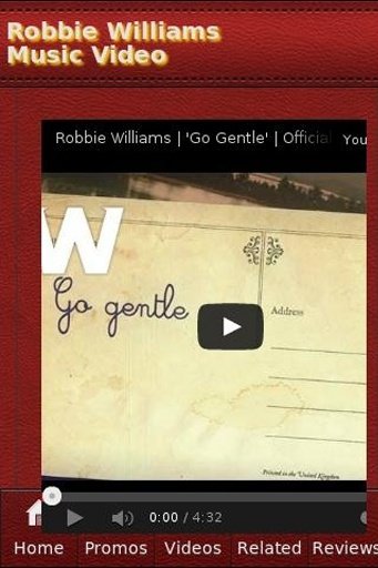 Robbie Williams Music Video截图1