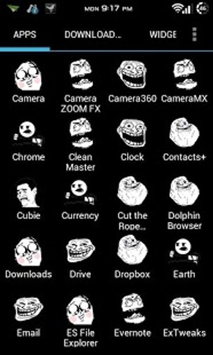 Meme Rage Face Apex Theme Free截图6