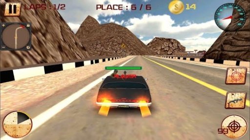 Super Car War Race截图2